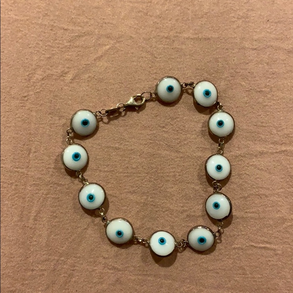 Evil eye bracelet
